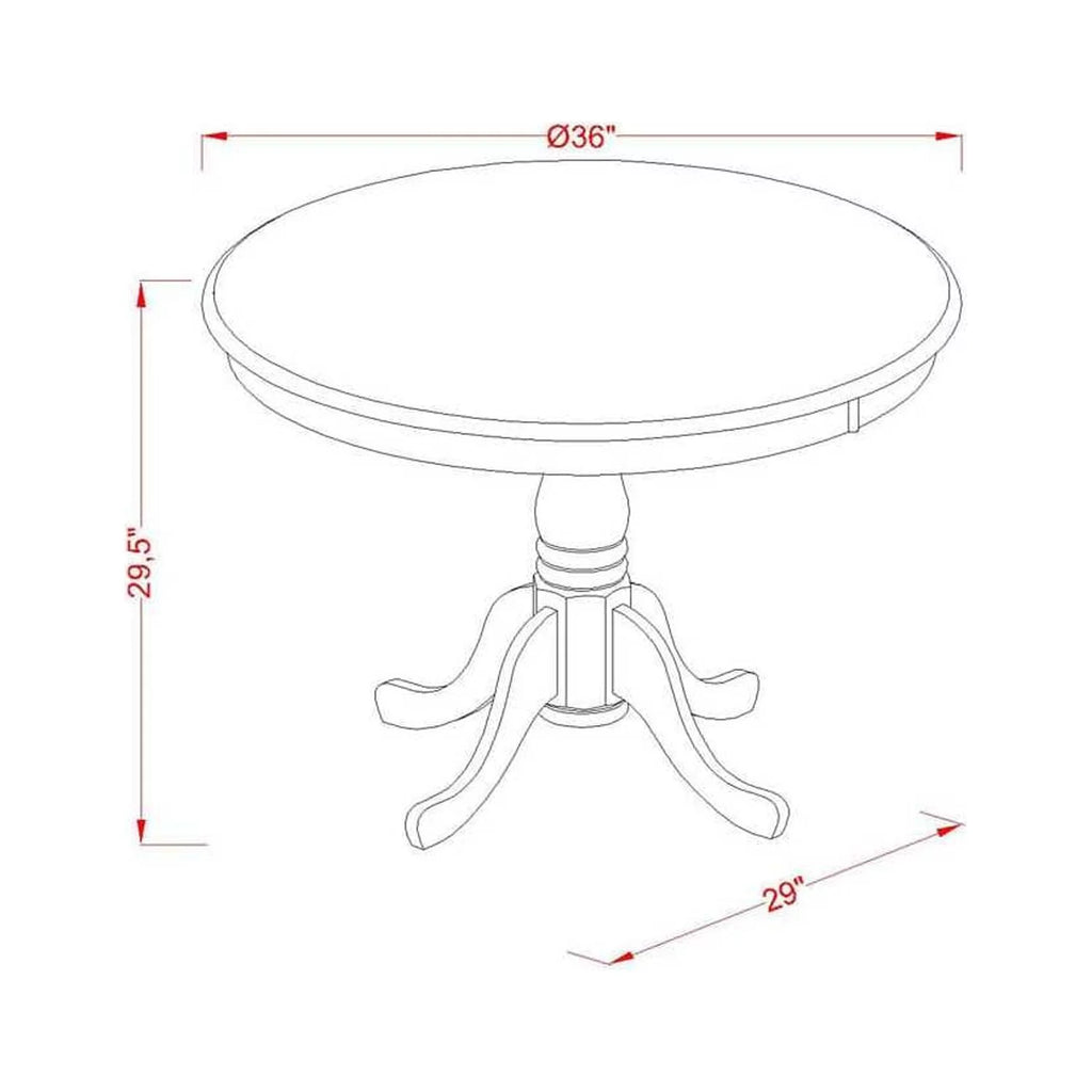 5 Piece Round Kitchen Table Set M651864