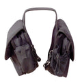Black Small Horn Saddle Bag Q453