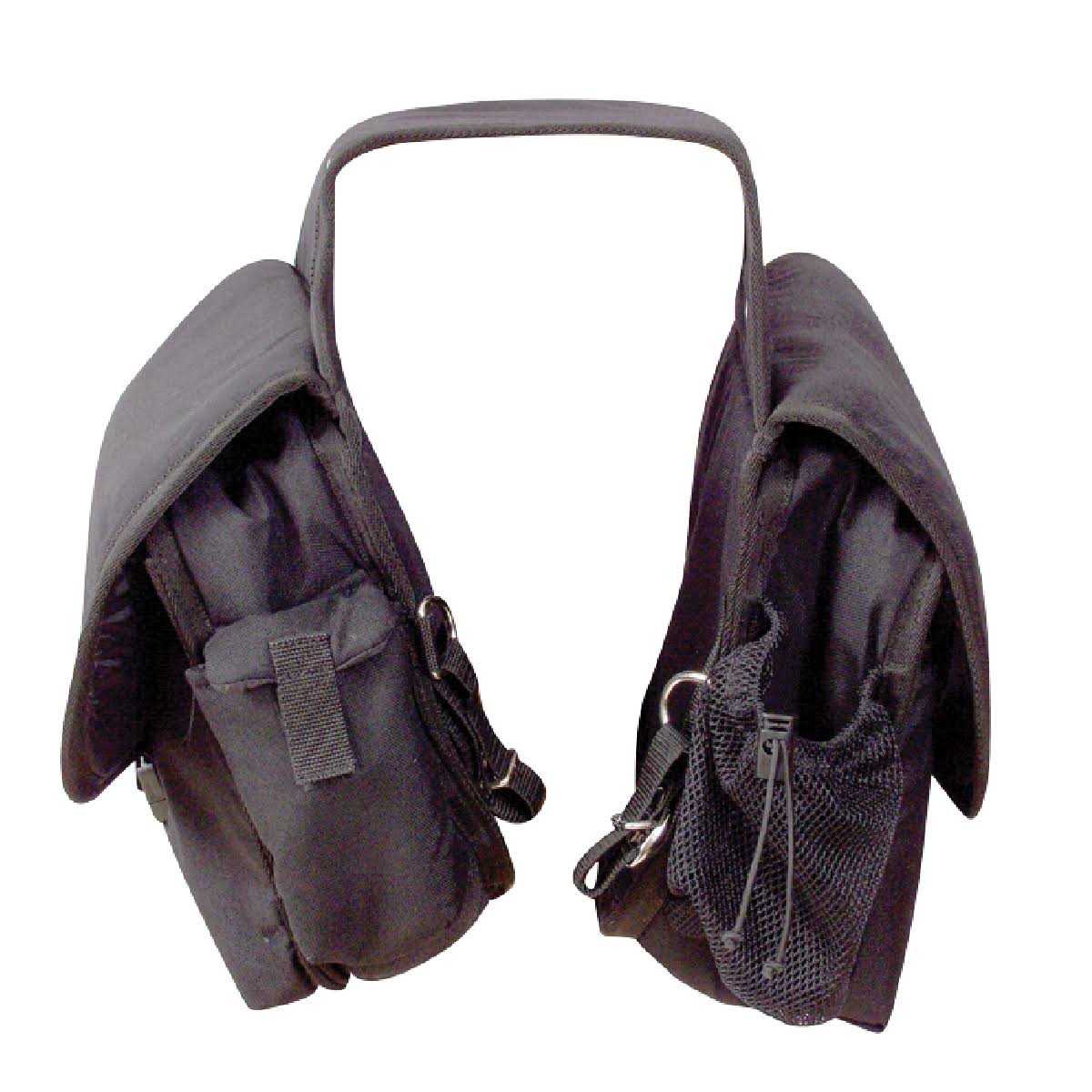 Black Small Horn Saddle Bag Q453