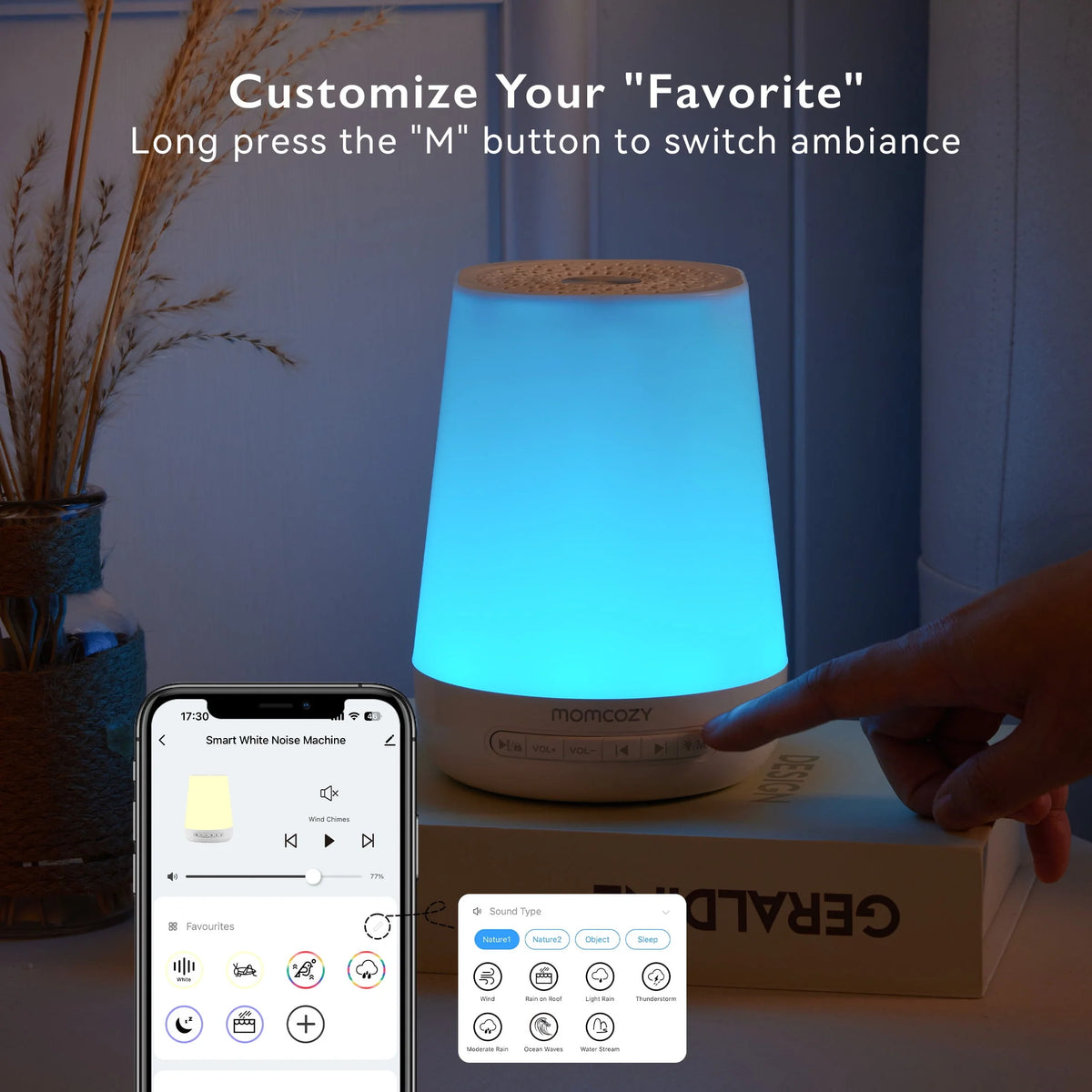 Baby Sound Machine with Night Light R565363