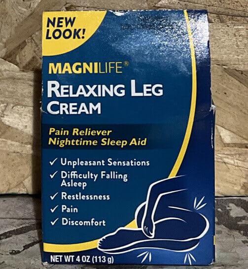 2 Packs of 4oz Leg Cream with Lavender and Magnesium O4439