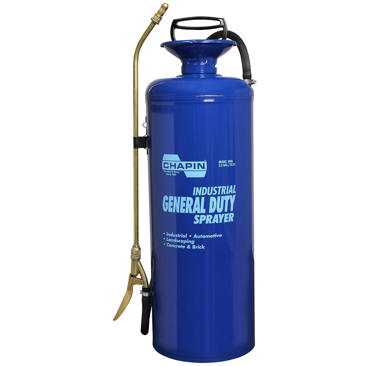 Blue 3.5-Gallon Funnel Top D817