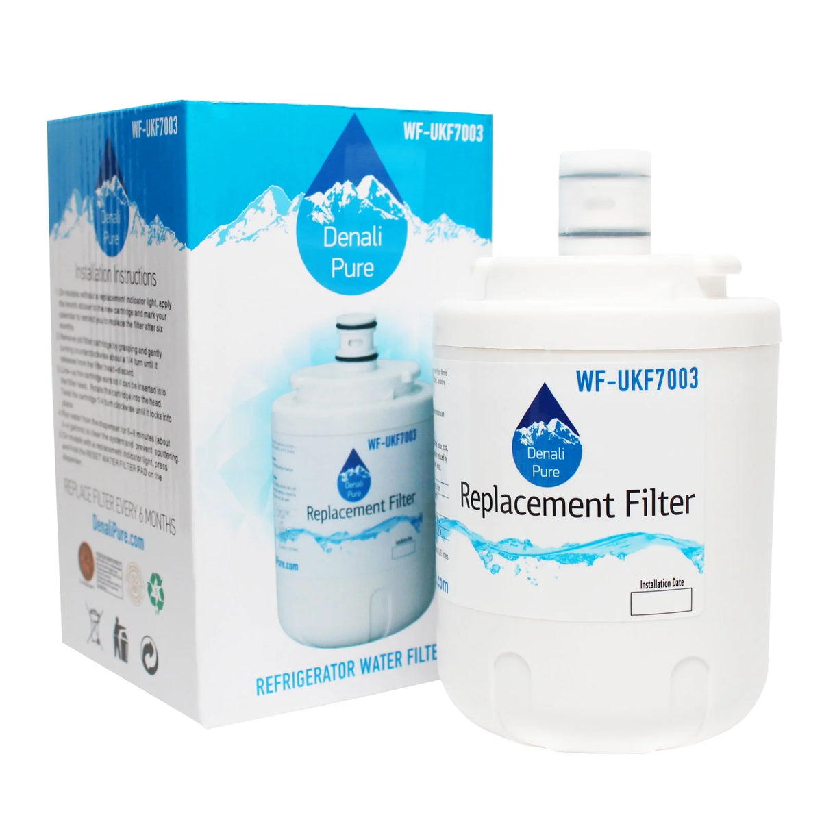 6-Pack Replacement Refrigerator Water Filter Cartridge B681