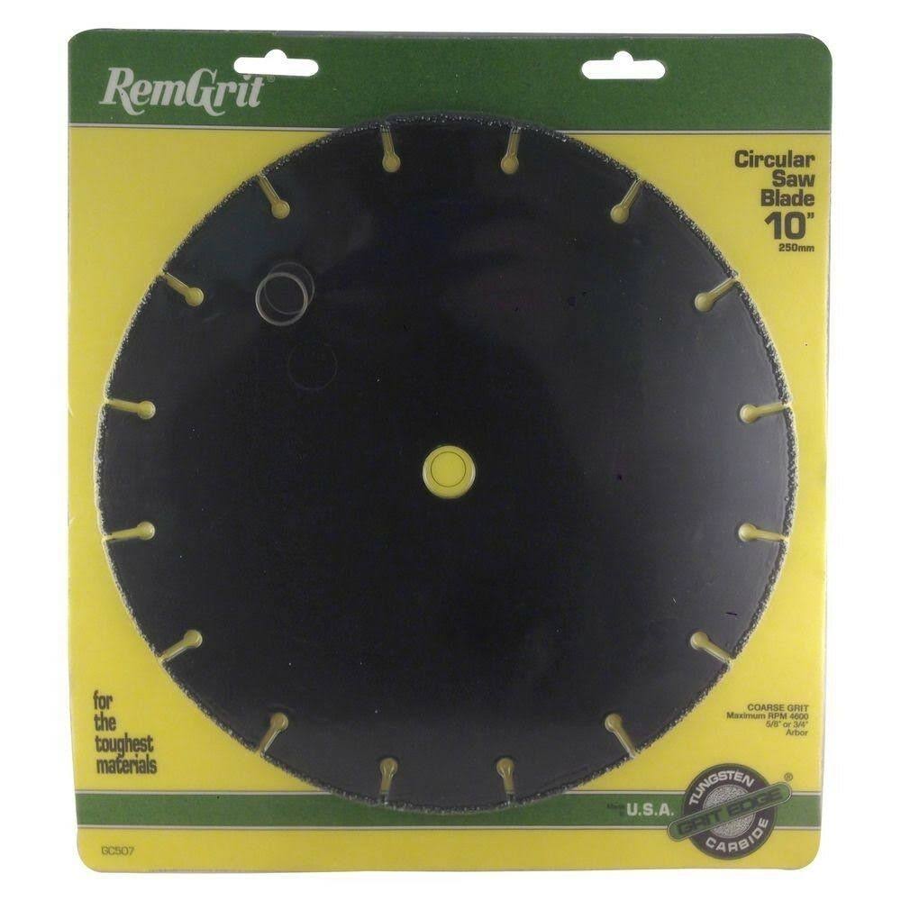 10 in. Coarse Grit Carbide Grit Circular Saw Blade E9287