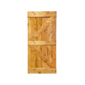 42 in. x 84 in. Solid Pine Wood Interior Sliding Barn Door Slab R1508