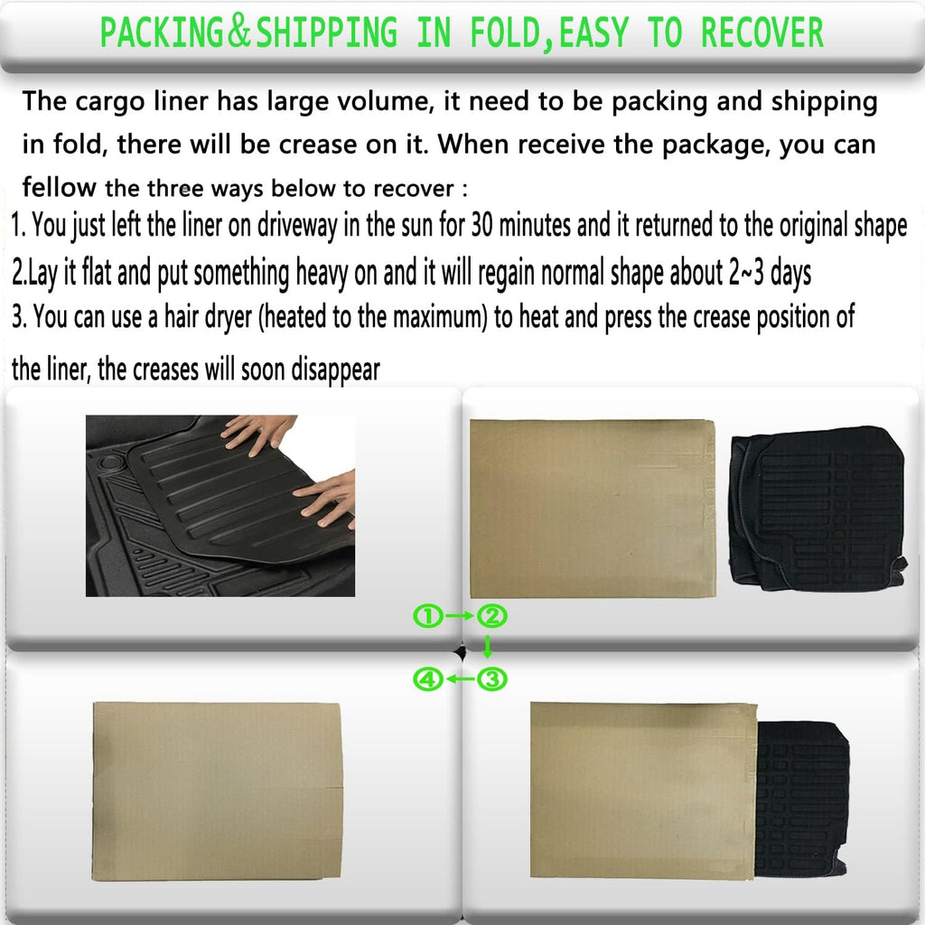All-Weather Rear Trunk Tray Cargo Liner B24124