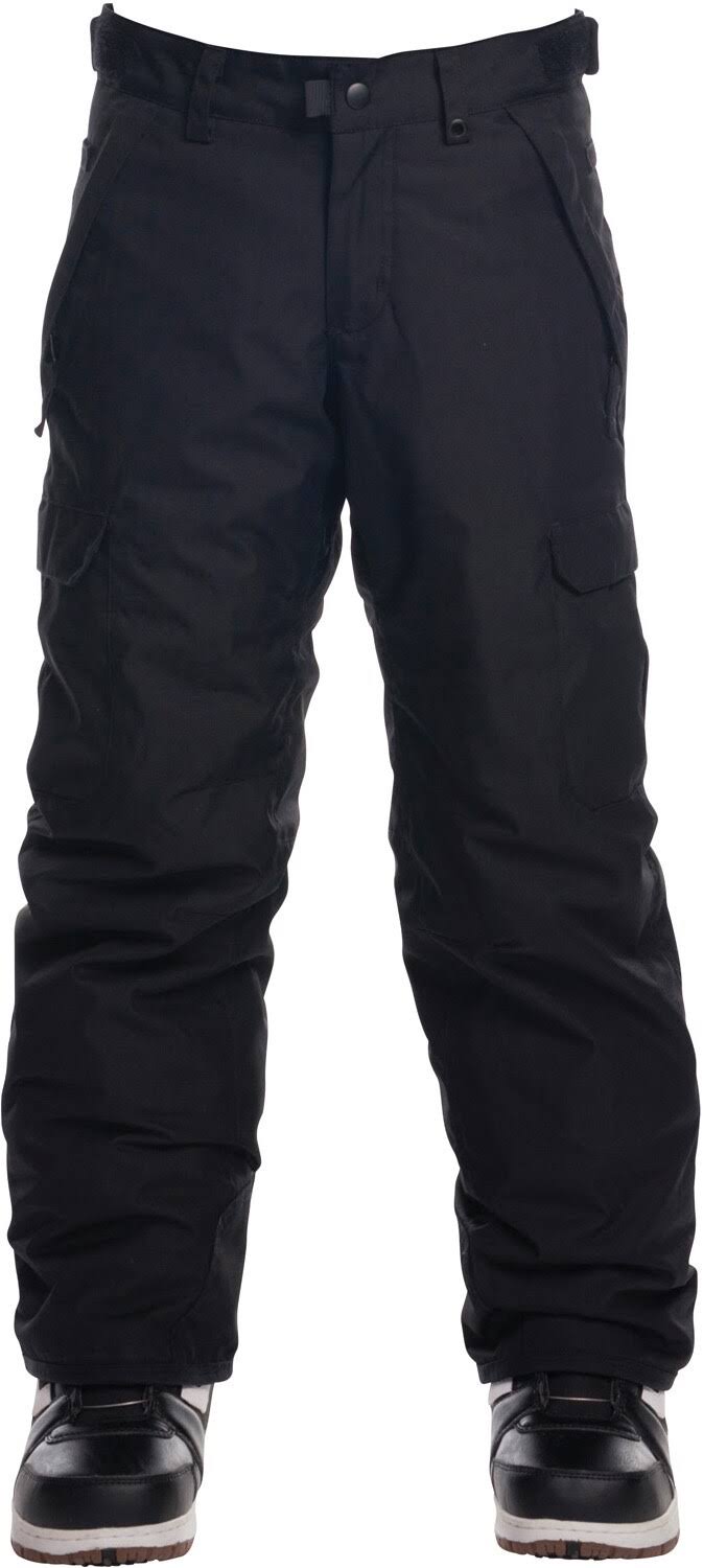 Black Insulated Cargo Pant W811306