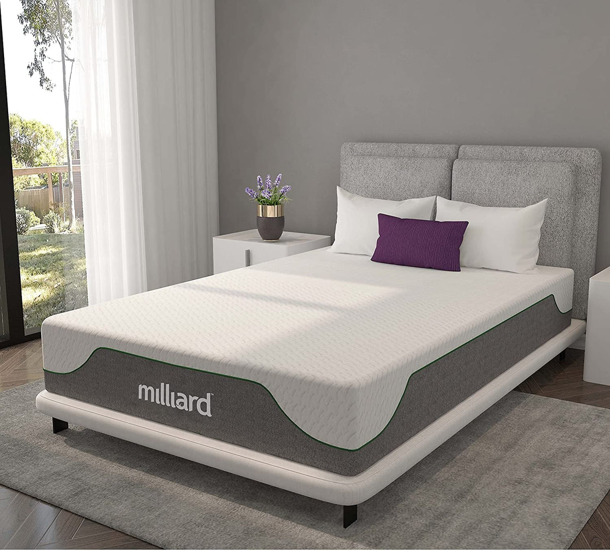 10 inch Firm Memory Foam Mattress Queen R2177