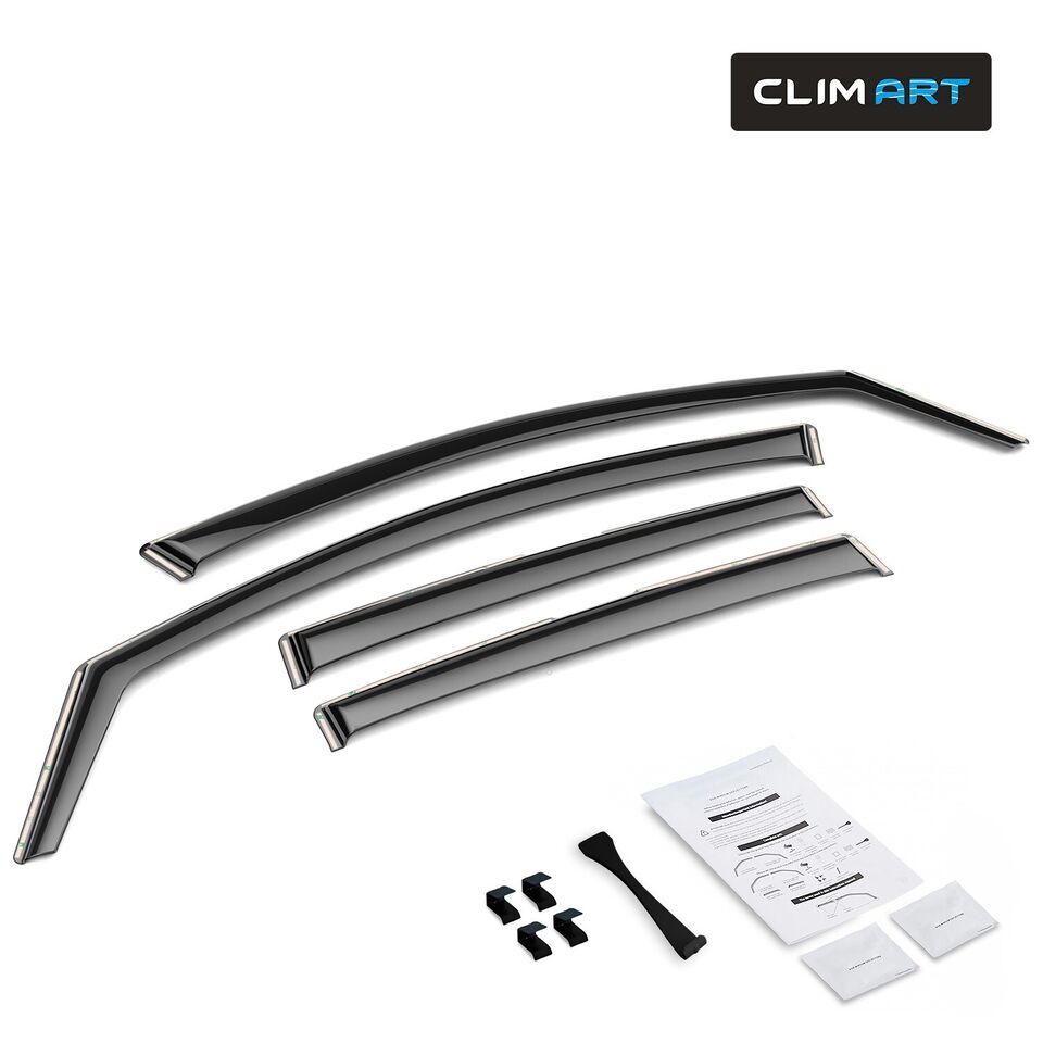 4 pcs In-Channel Rain Guards for Subaru Impreza Hatchback M640
