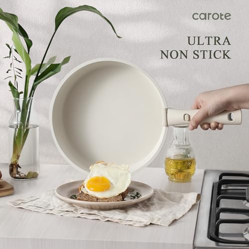 17 Pc Non Stick Cookware Set with Removable Handle F6740