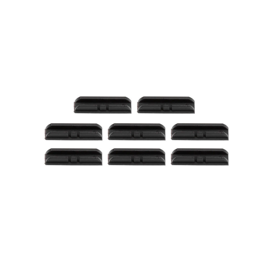 4 Pcs Black Glass Shade Cover Sun Shade Net Y8450