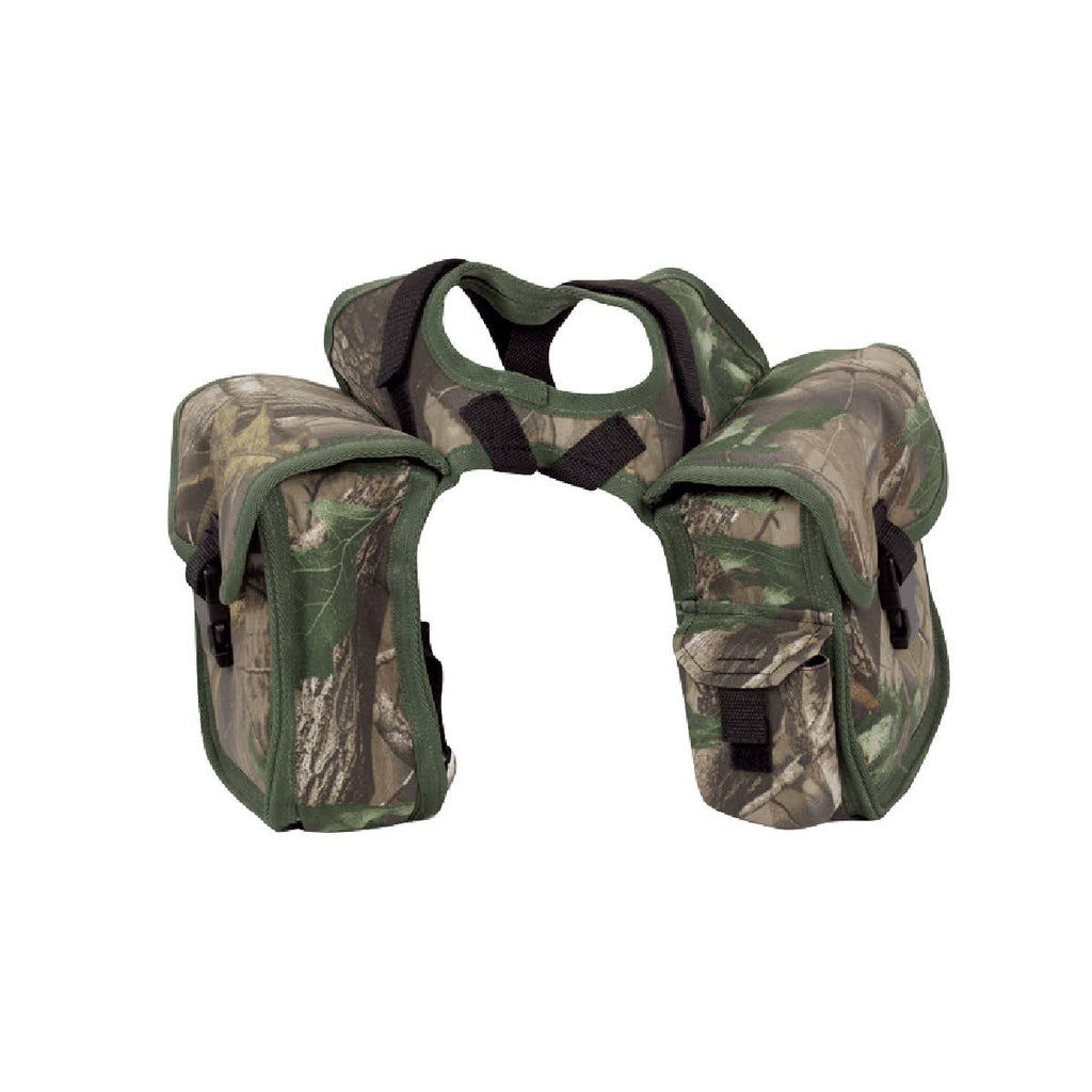 Black Small Horn Saddle Bag Q453