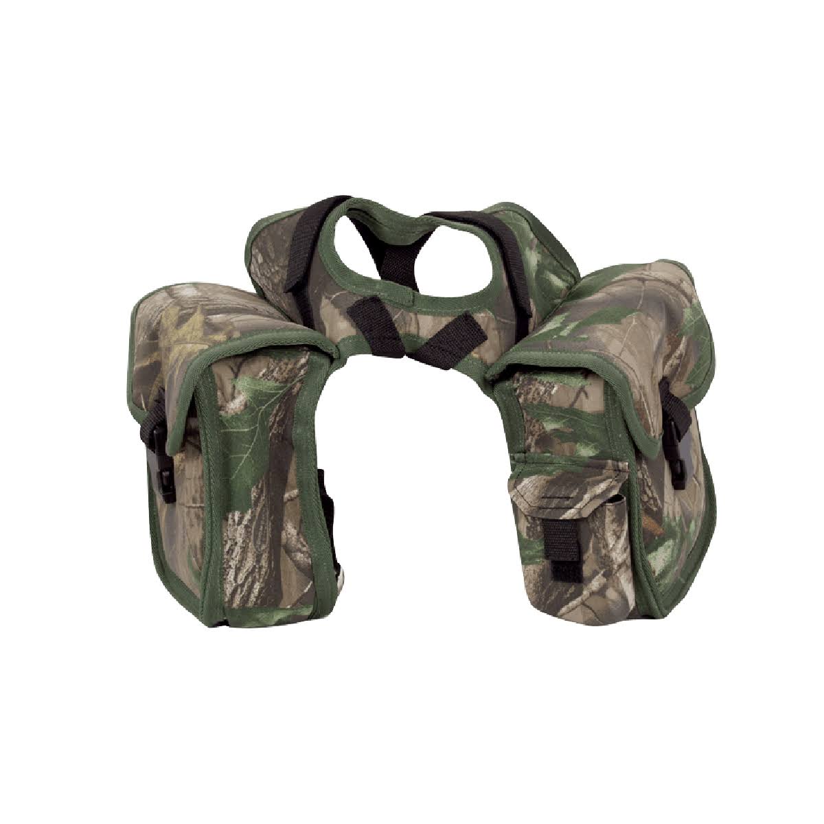 Black Small Horn Saddle Bag Q453