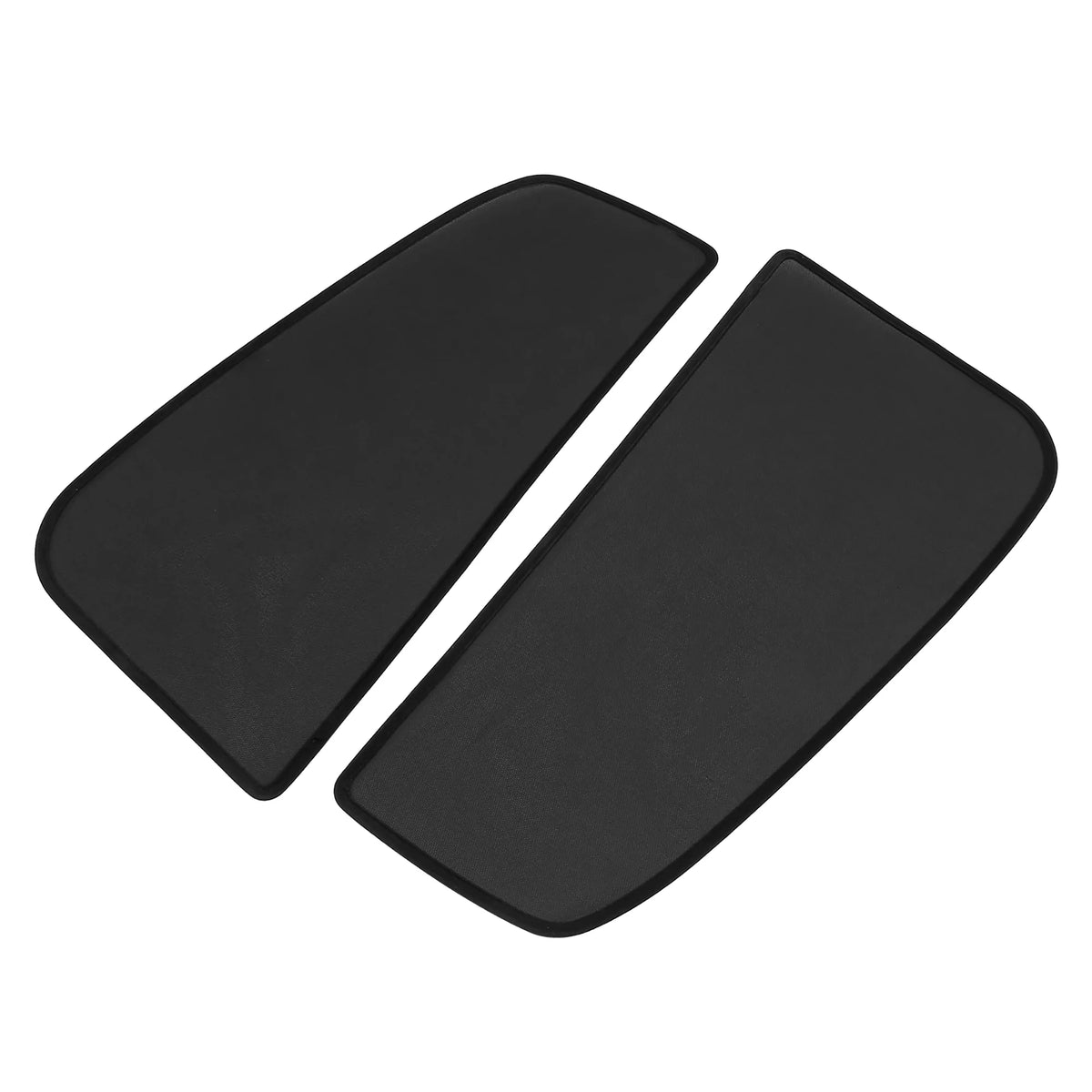 4 Pcs Black Glass Shade Cover Sun Shade Net Y8450