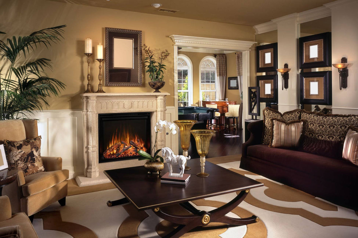 30 inch Built in Electric Fireplace Insert E70919