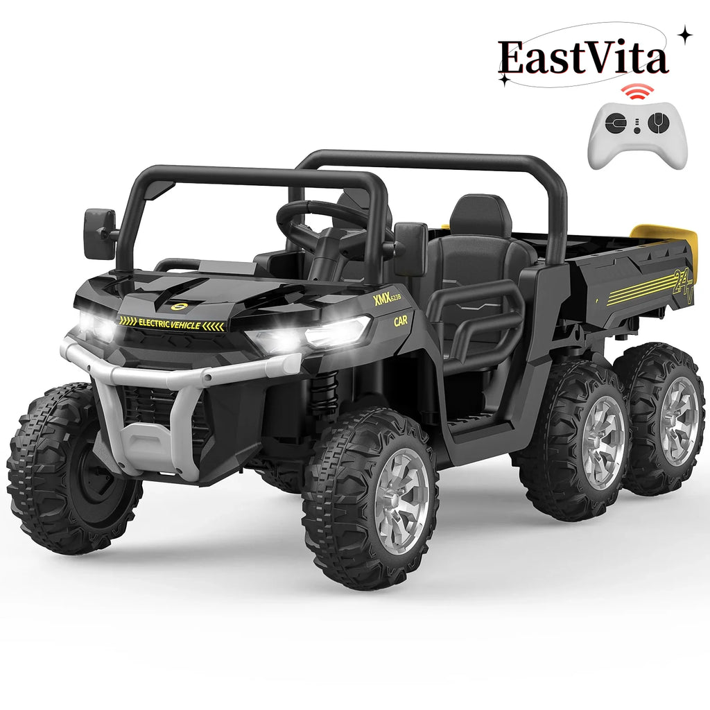 24V 6 Wheels Electric Ride on Tractor Dump Truck G849