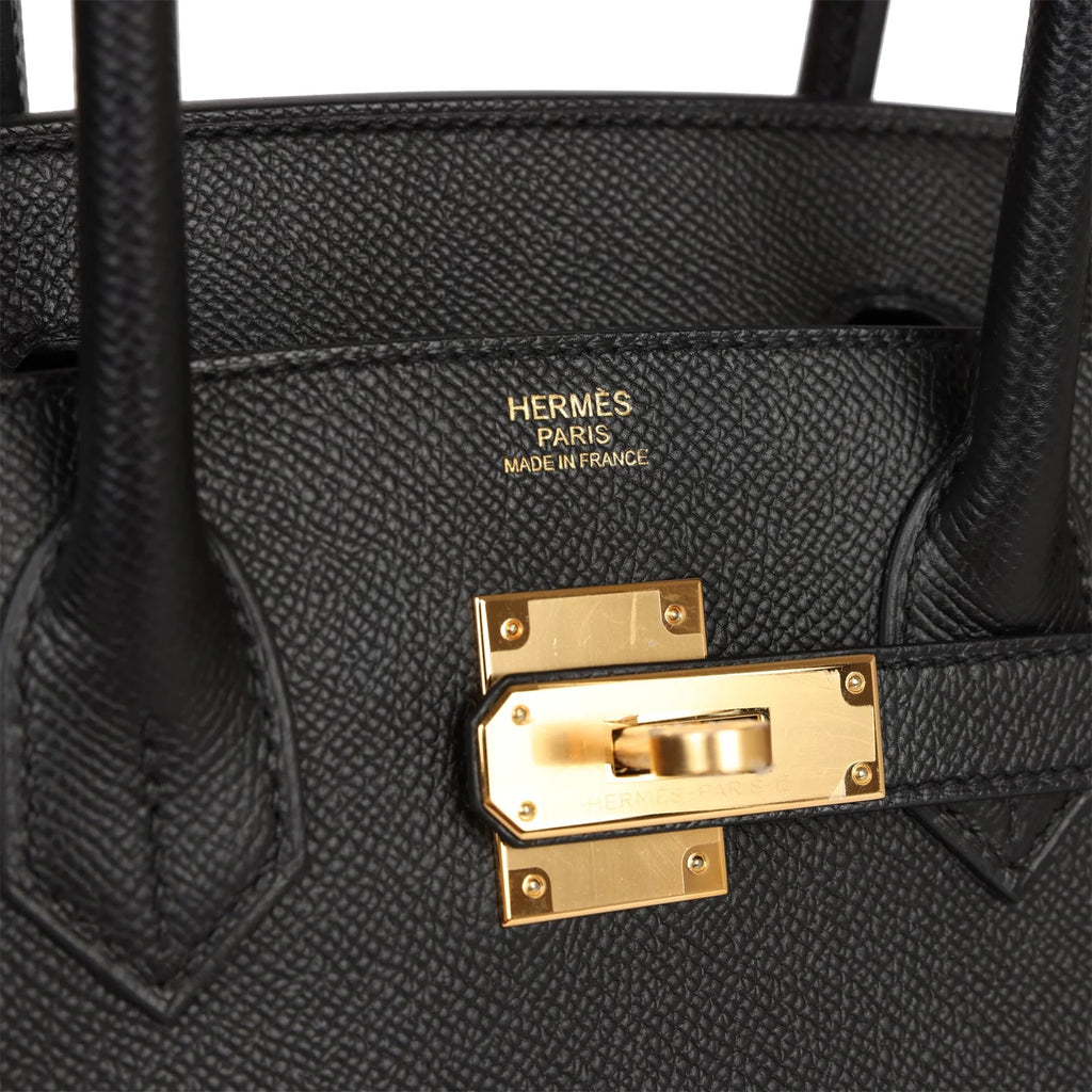 Black Leather Handbag L71299