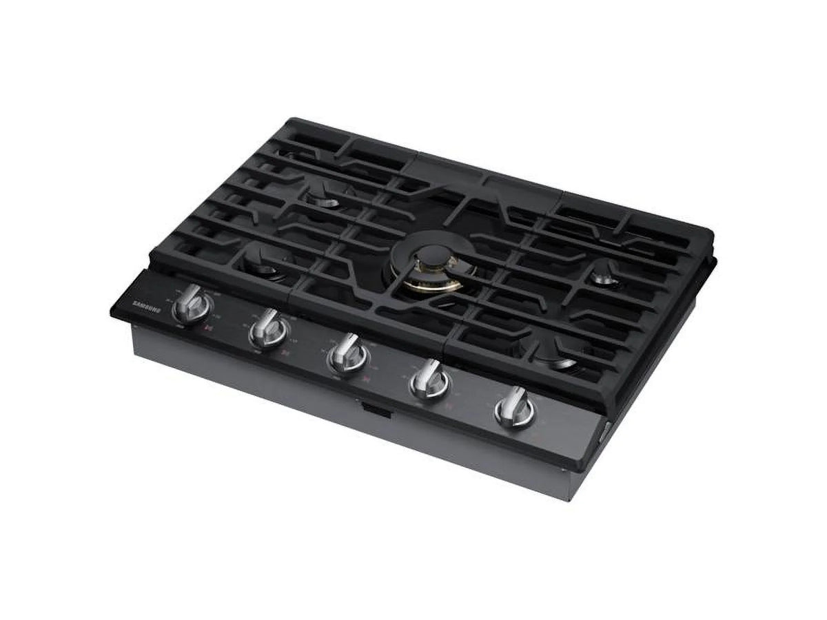 Black Stainless Steel Gas Cooktop W9614