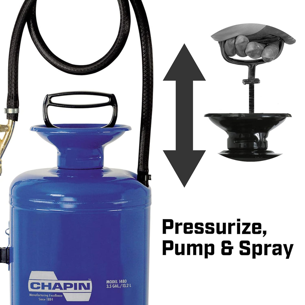 Blue 3.5-Gallon Funnel Top D817