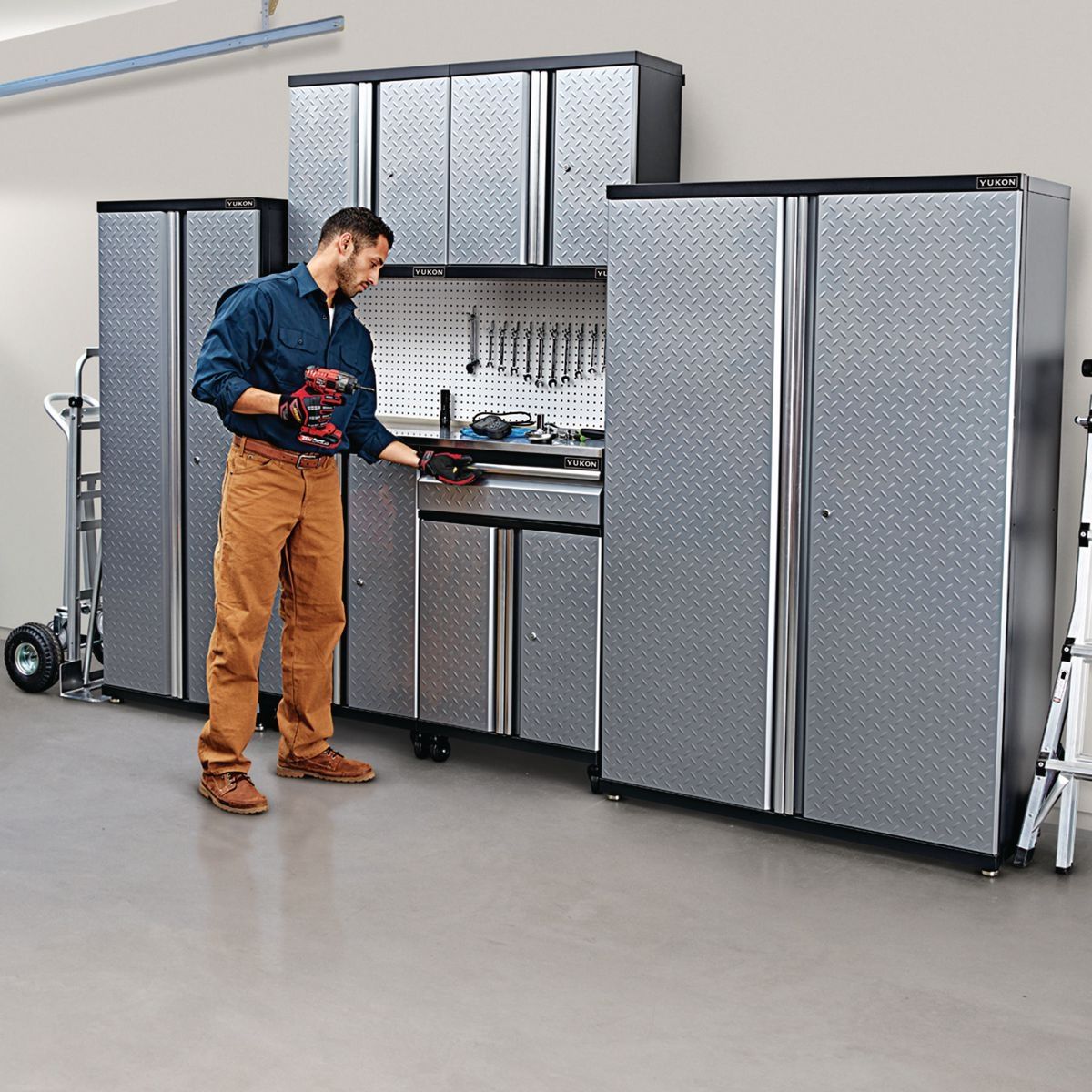 48 in. x 72 in. Garage Cabinet I1489