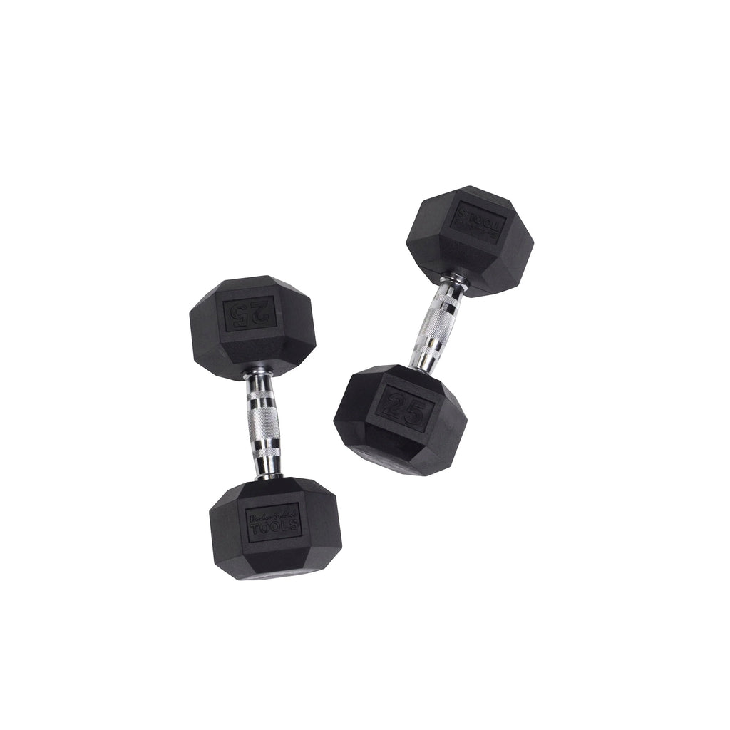 150 lbs. Rubber Hex Dumbbell Set W997