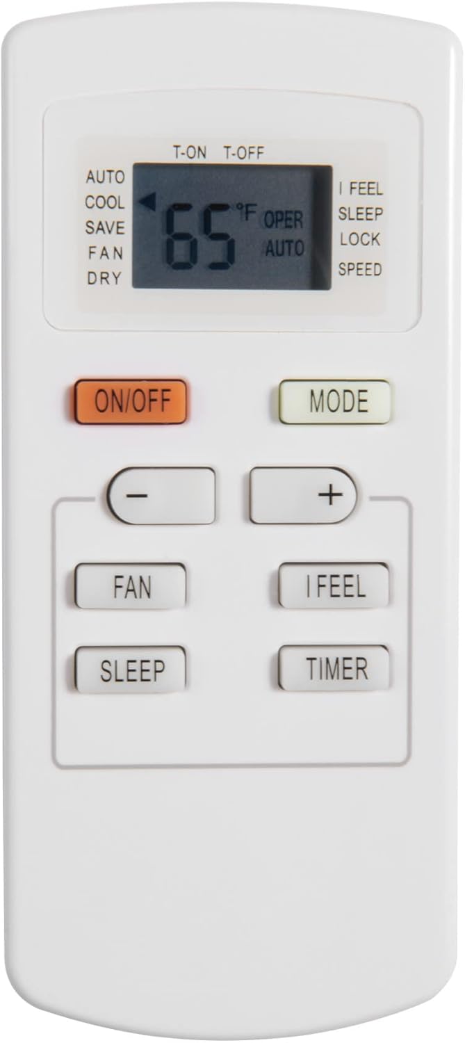 8000 BTU Casement Air Conditioner with Dehumidifier and Remote Control N46351