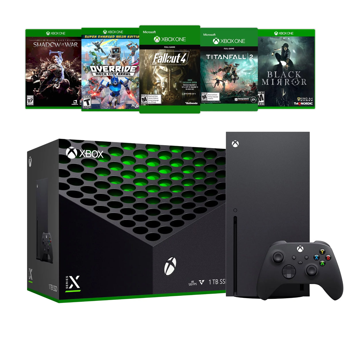 1TB SSD Console Bundle with Five Games Z24519