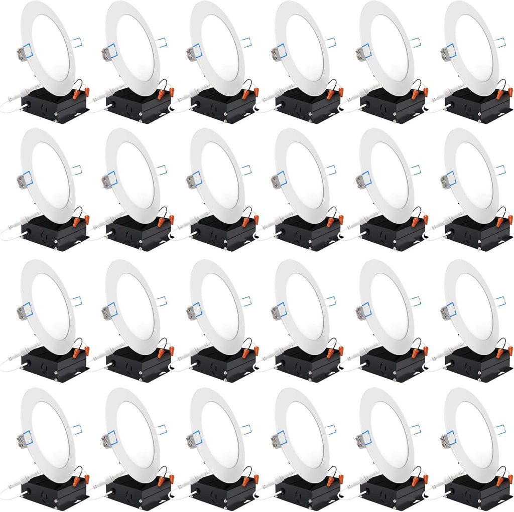 24 Pack 4 Inch Ultra Thin LED Recessed Ceiling Lights C839