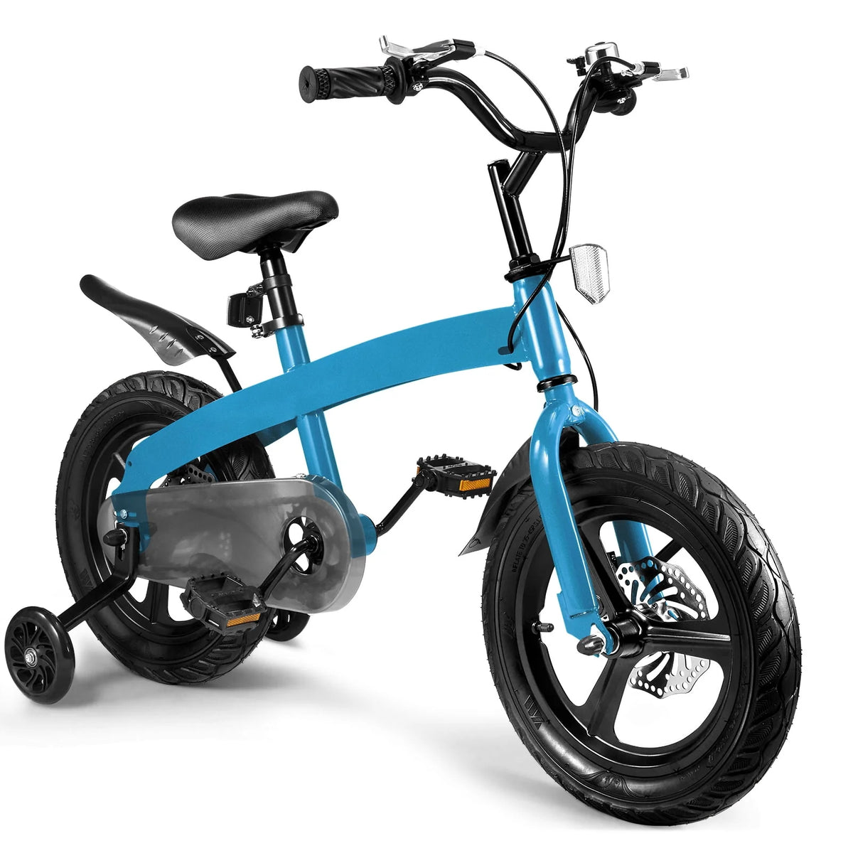 16 inch Boys Bike with Training Wheels and Disc Brake F320139