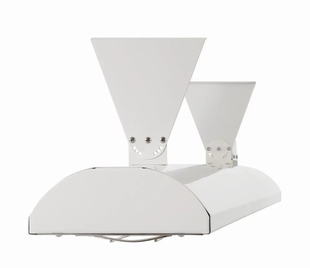6000 Watt Electric Infrared Dual Element Heater White Wall Mount A20744