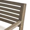 Acacia Wood Dining Chairs with Cushion, Set of 2 I25167