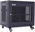9U Network Cabinet Enclosure with Wheels D835