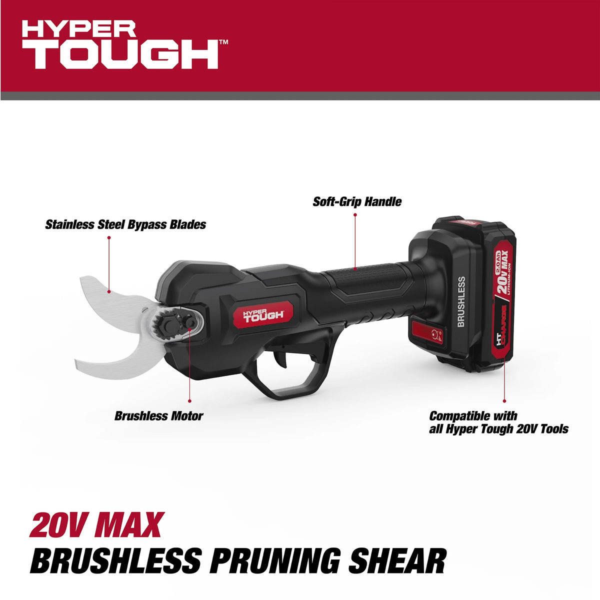 20V 2.0Ah Brushless Pruning Shear U530745