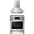 30 Gas Range and Range Hood Q211432