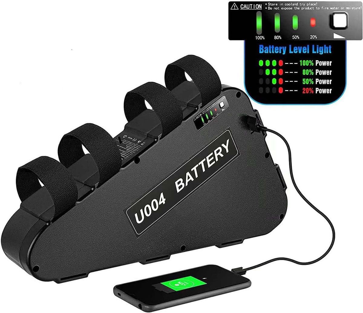 72V / 48V / 52V 28.8Ah / 24Ah / 20Ah Electric Bike Lithium Battery with Charger & BMS Board P6258