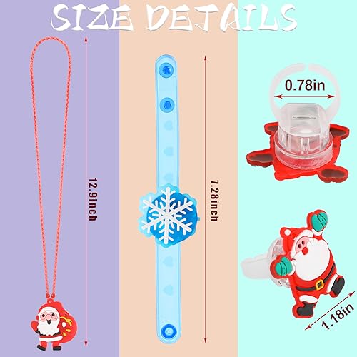 54 Pc Light Up Necklace Bracelet and Rings N7758