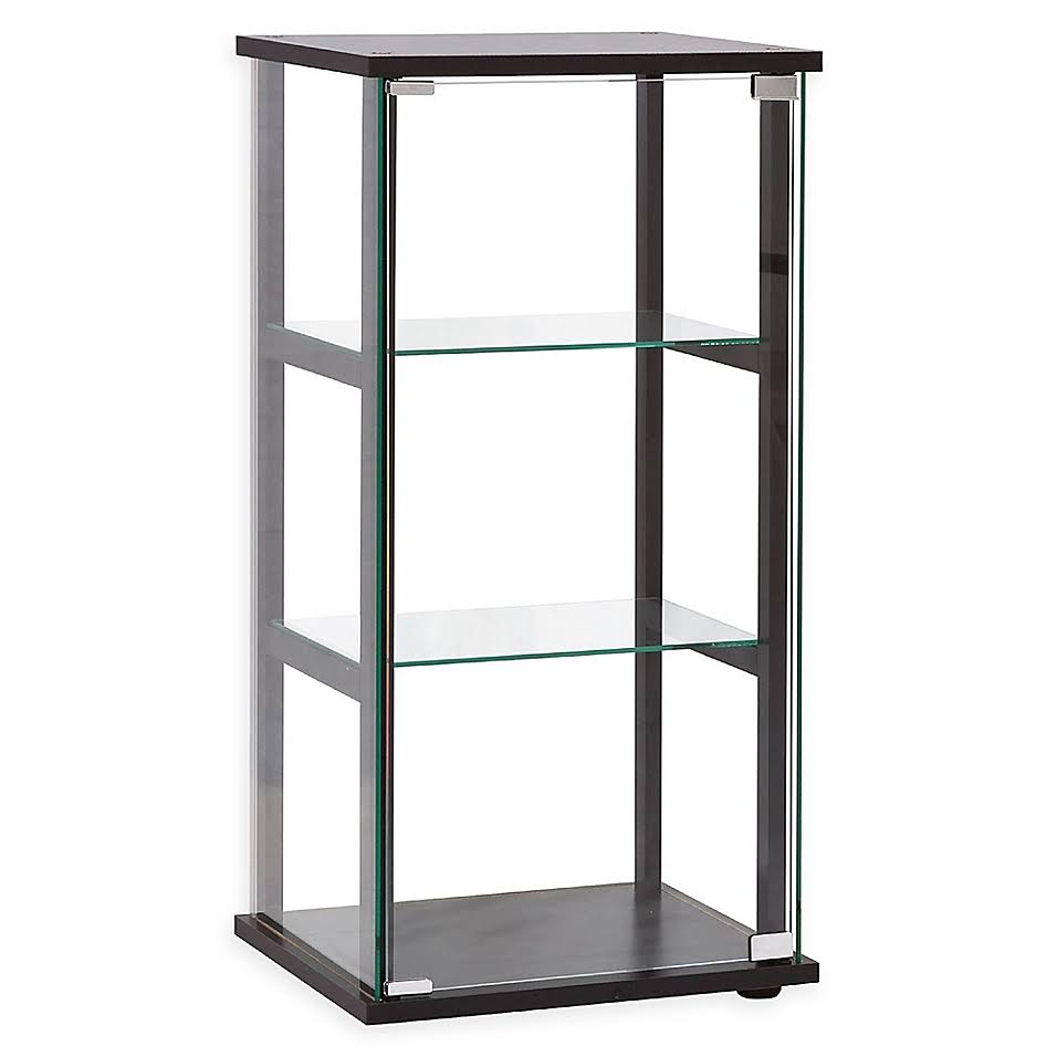 3-Tier Glass Curio Cabinet E5969