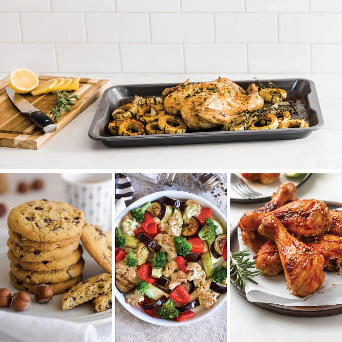 10-Piece NeverStick Bakeware Set M2097
