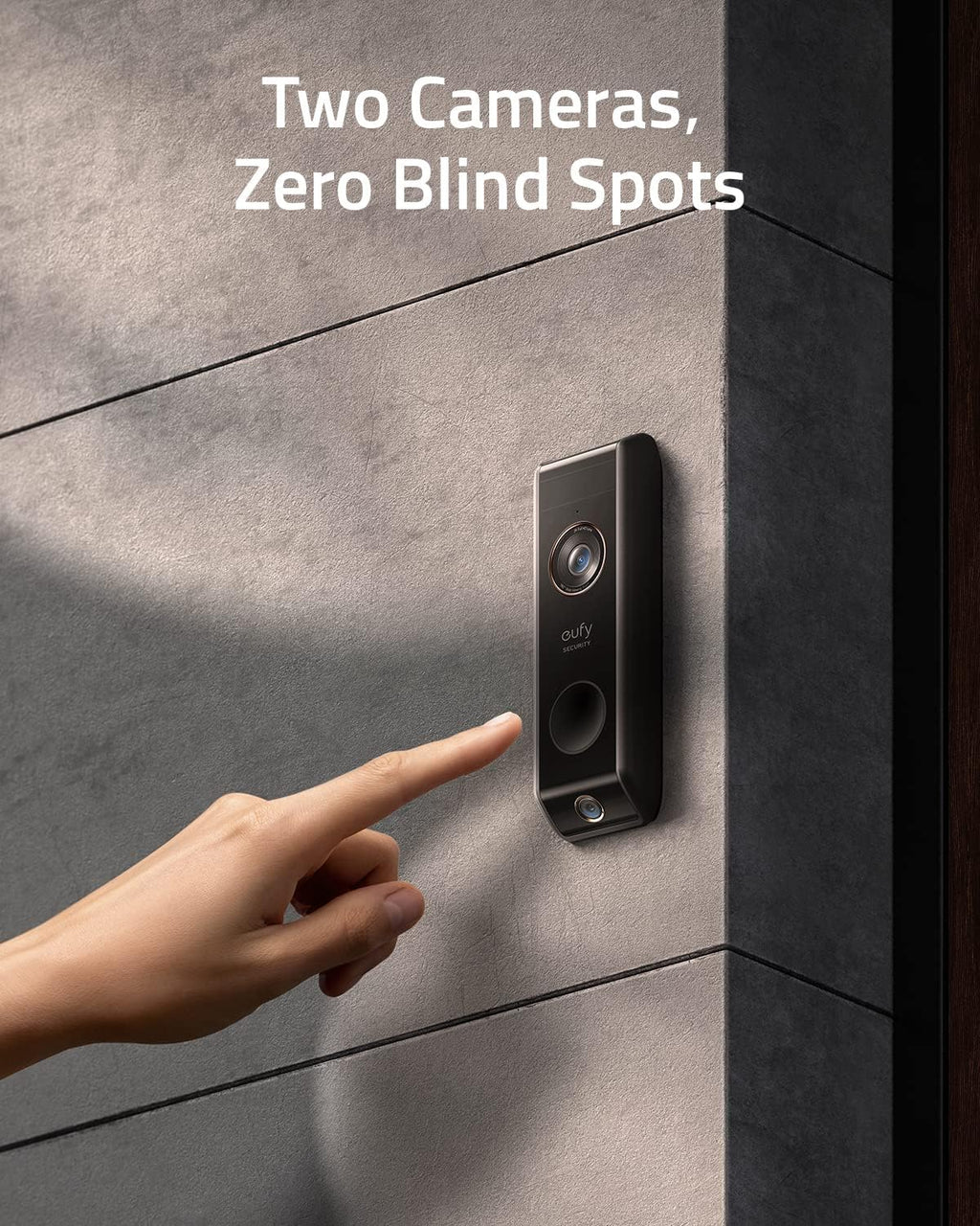 Battery-Powered Dual Camera Video Doorbell W5990