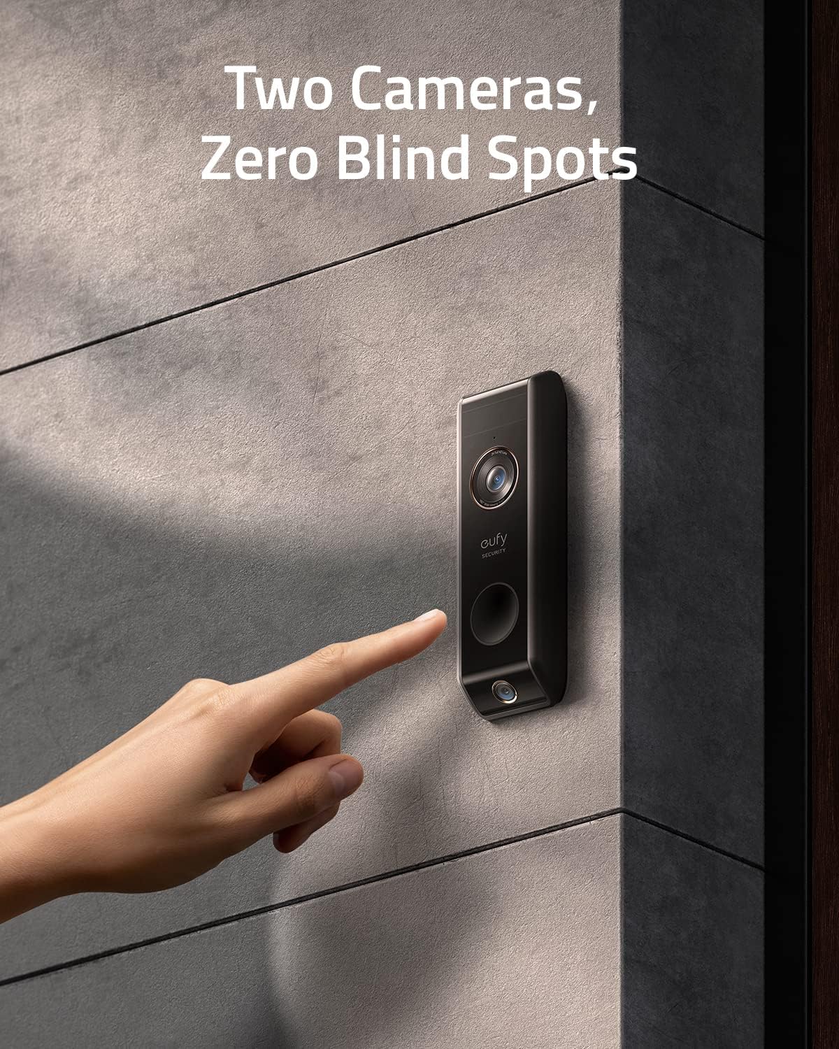 Battery-Powered Dual Camera Video Doorbell W5990