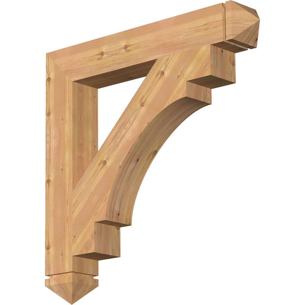 5 1/2x22W x 38x22D x 38x22H Western Red Cedar Bracket V227652