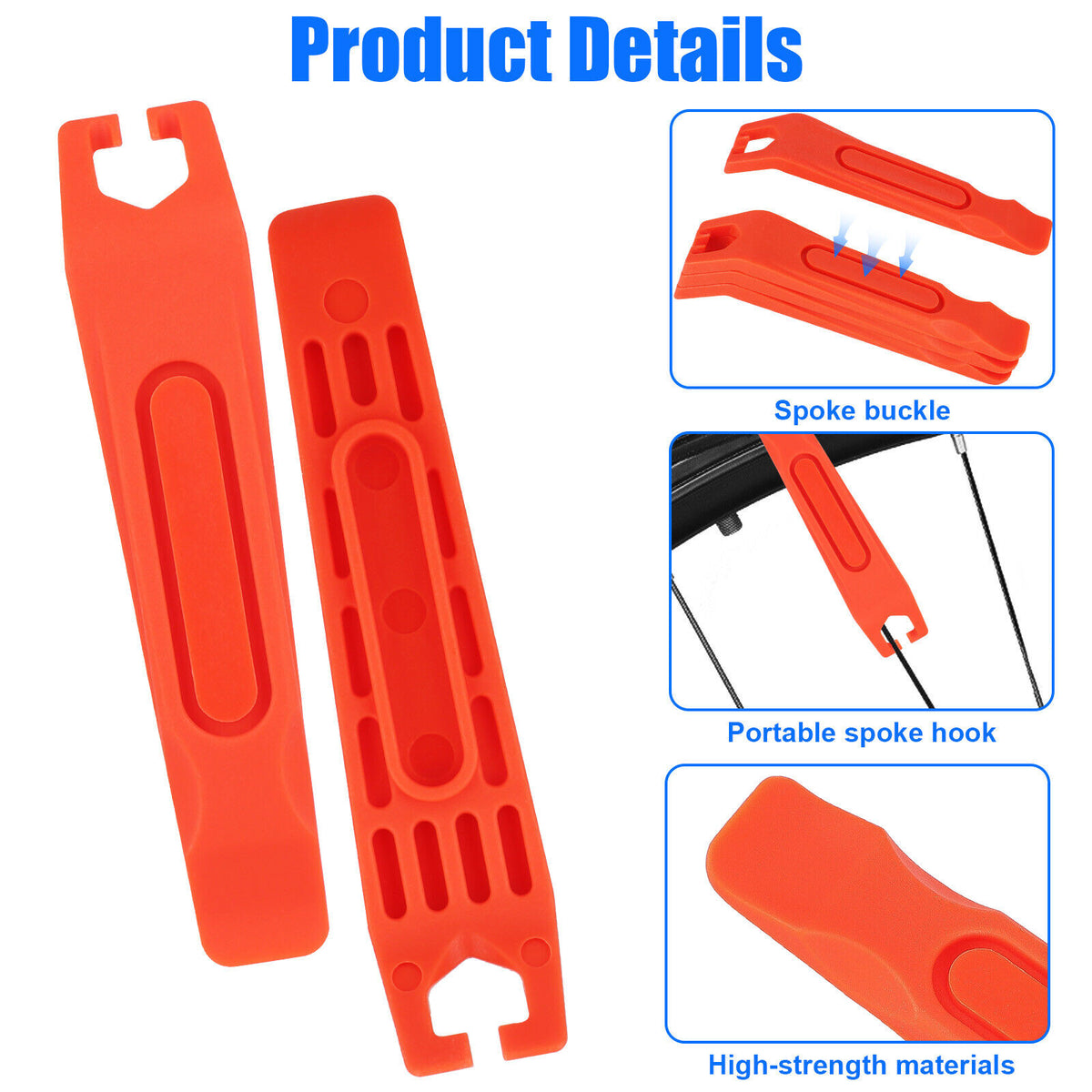 Bicycle Tire Change Levers Tool Set, 4 Pcs Z711