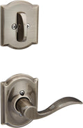 Antique Pewter Interior Lever Set Pack of 2 R364