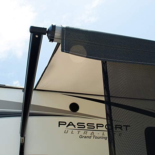 Black Mesh Sun Shade 6' x 12' X84998