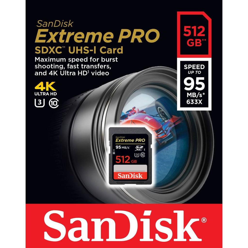 512gb Extreme Pro SDXC UHS-I Card N34263