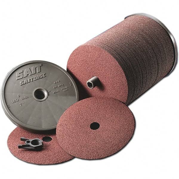 7x22 x 7/8x22 Aluminum Oxide Fiber Discs 50 Grit Z539855