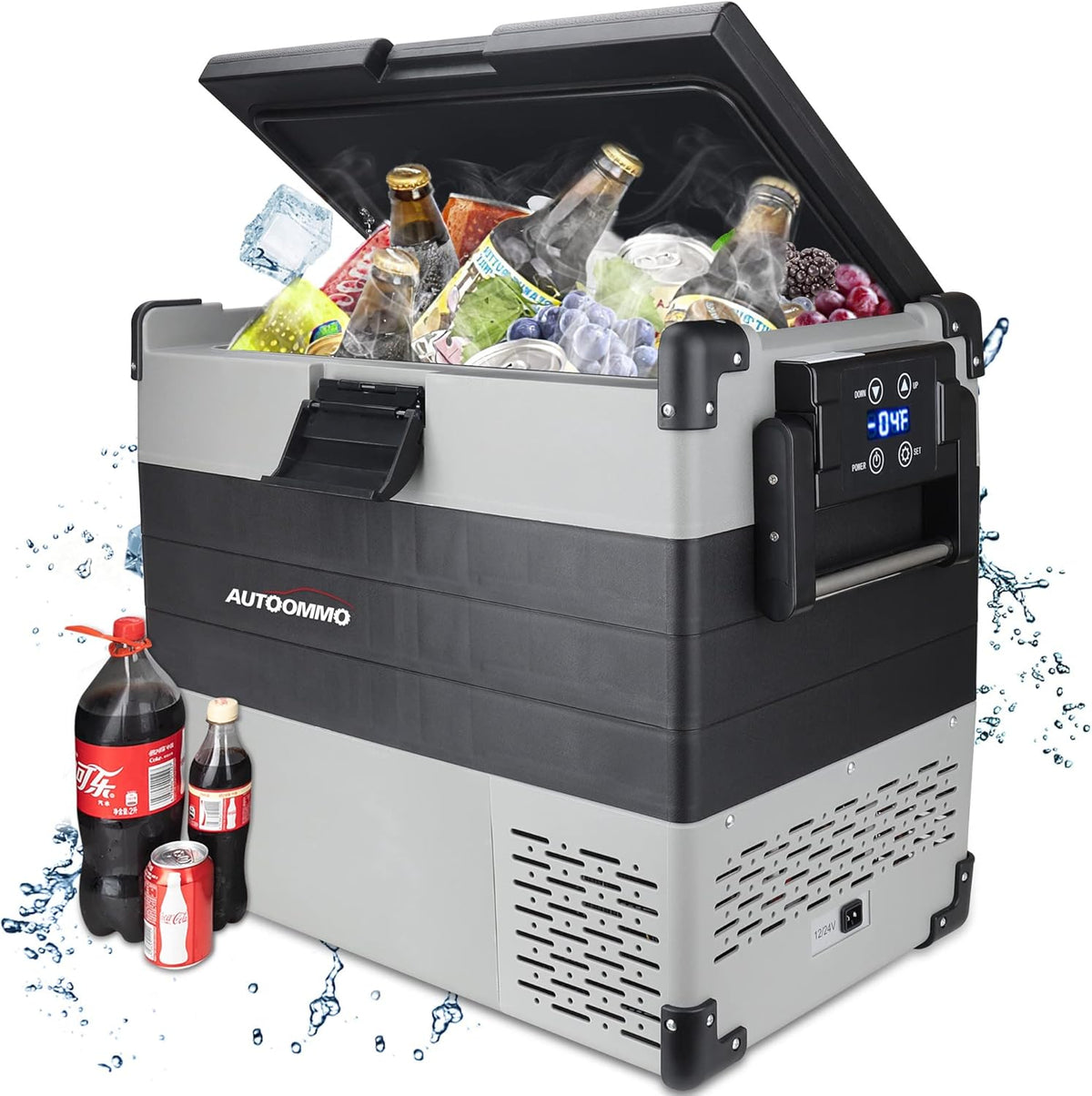 12 Volt 55 Quart Portable Car Refrigerator O33267