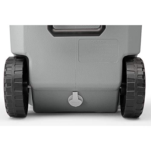 65-Quart Insulated Portable Rolling Cooler L43282