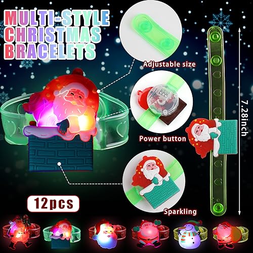 54 Pc Light Up Necklace Bracelet and Rings N7758