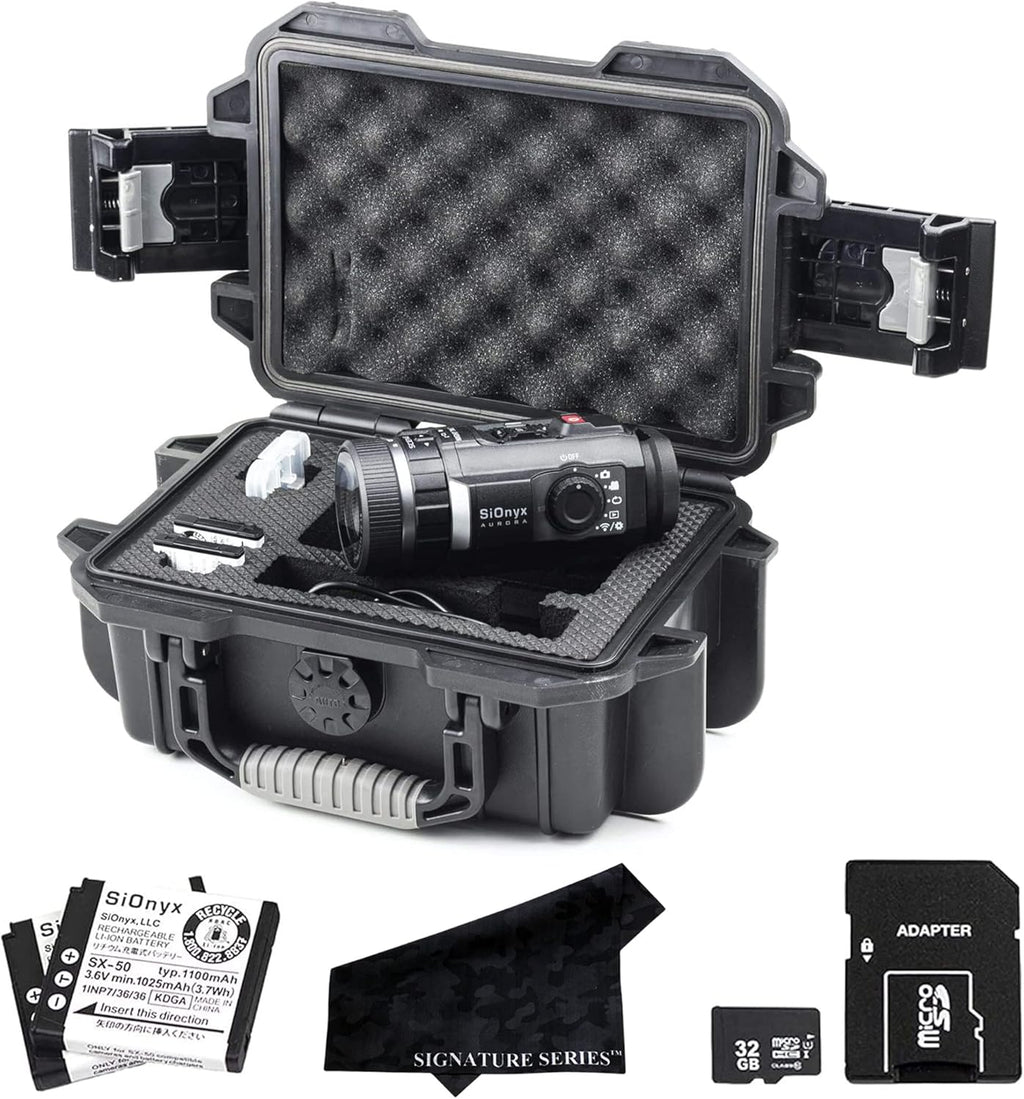 Black True-Color Digital Night Vision Camera Monocular with IR Illuminator Kit C5996